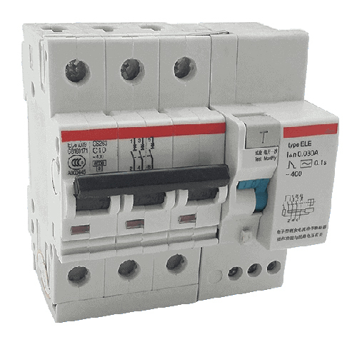 White Pole Rccb Elcb 30Ma 100Am Circuit Breaker
