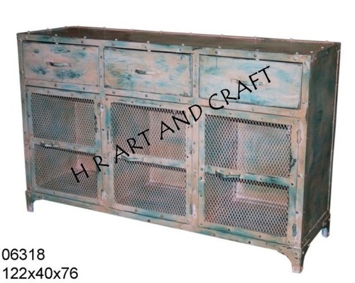 Iron Side Table Office Furniture