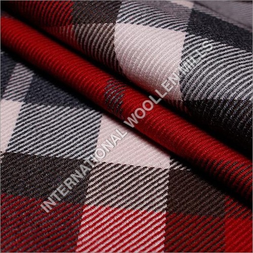 Woolen Fabrics - 58 Inches Wide, Red Soft Wool with 200 GSM | Machine Washable, Shrinkage Proof, Lightweight and Cozy