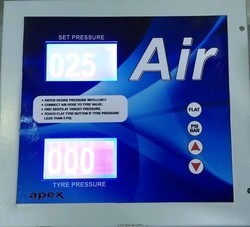Apex Digital Tyre Inflator - Ms Powder Coated, 250x245x95 Mm | Fast & Accurate Inflation Up To 150 Psi, Large Graphic Lcd Display, 7 Meter Hose Kit, Long Life Touch Keypad