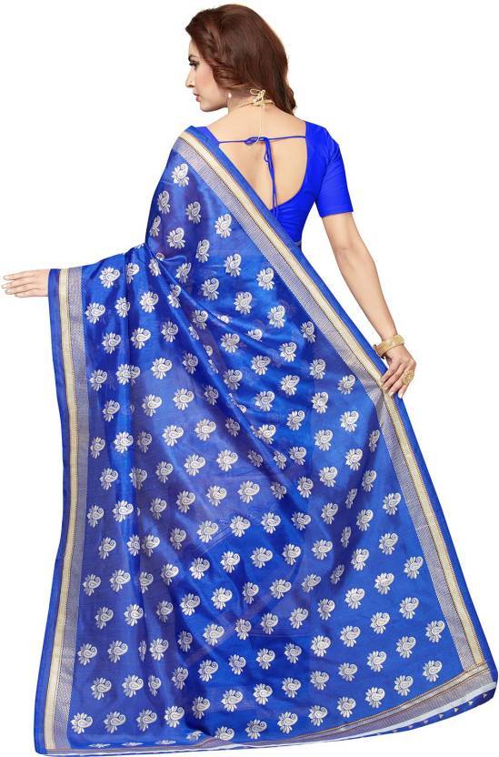 Designer Cotton Silk Saree - 5.5 Mtr Length 0.8 Mtr Blouse | Multi-colour Printed Fabric Ideal For Rainy Spring Summer & Winter Seasons