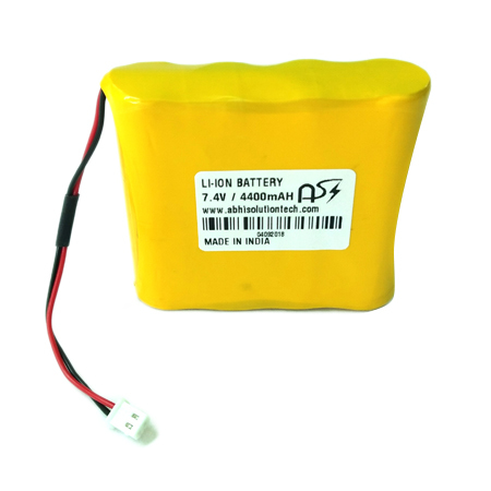 7.4V 4400 MAH POS बैटरी
