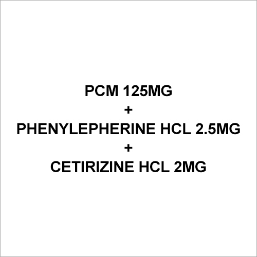 2Mg Cetirizine Hcl Liquid