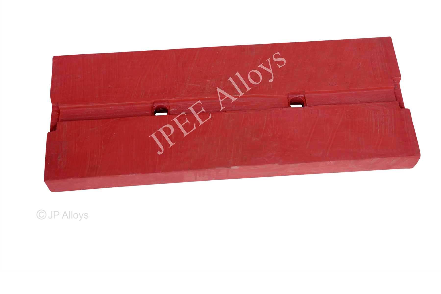 M Sand Blowbar - Cast Iron, Lightweight, Red | Rust Free Finish, Sturdy Design, Anti-corrosive Coating For Rock Crushing Machines