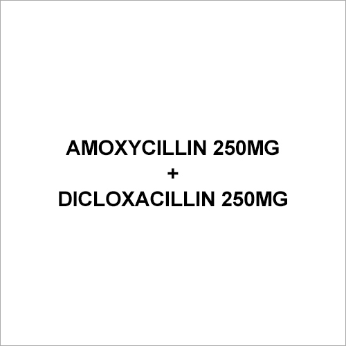 Amoxycillin 250Mg + Dicloxacillin 250Mg Capsules General Drugs