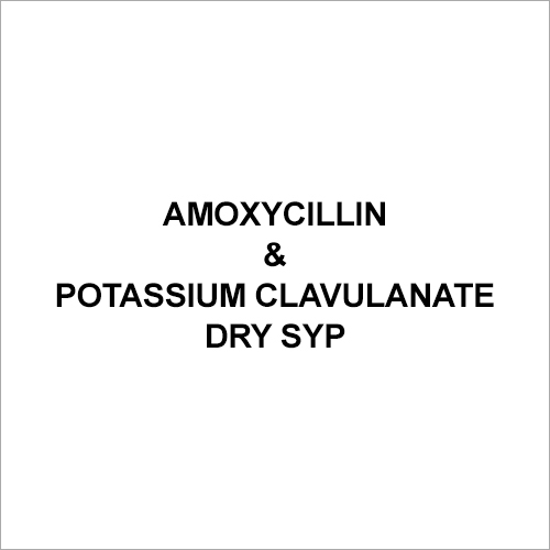 Amoxycillin & Potassium Clavulanate Dry Syrup Liquid