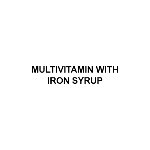 Multivitamin With Iron Syrup Liquid