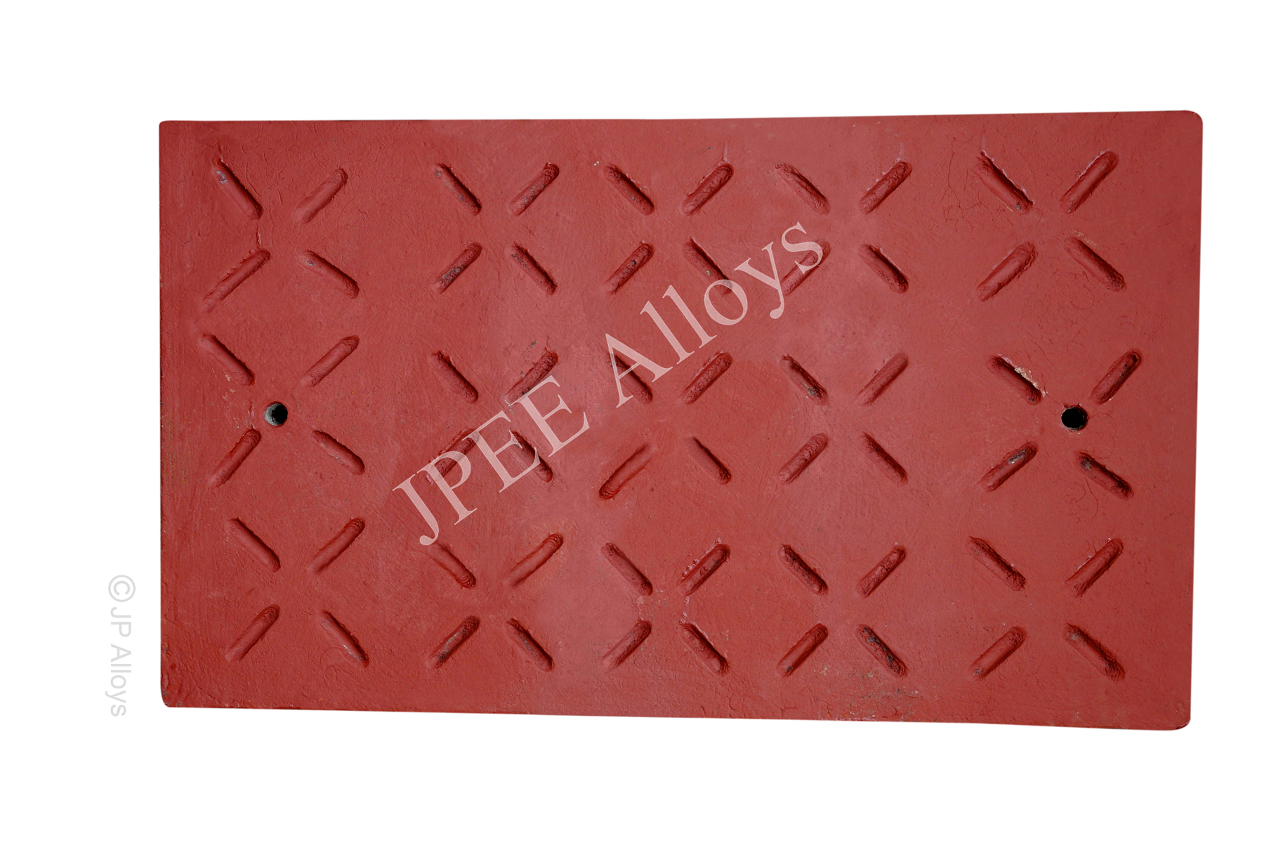 Sand Machine Spares - Cast Iron Blowbar , Rust Resistant Coating, Sturdy Design, Lightweight, Red Finish For Rock Crushing Machinery