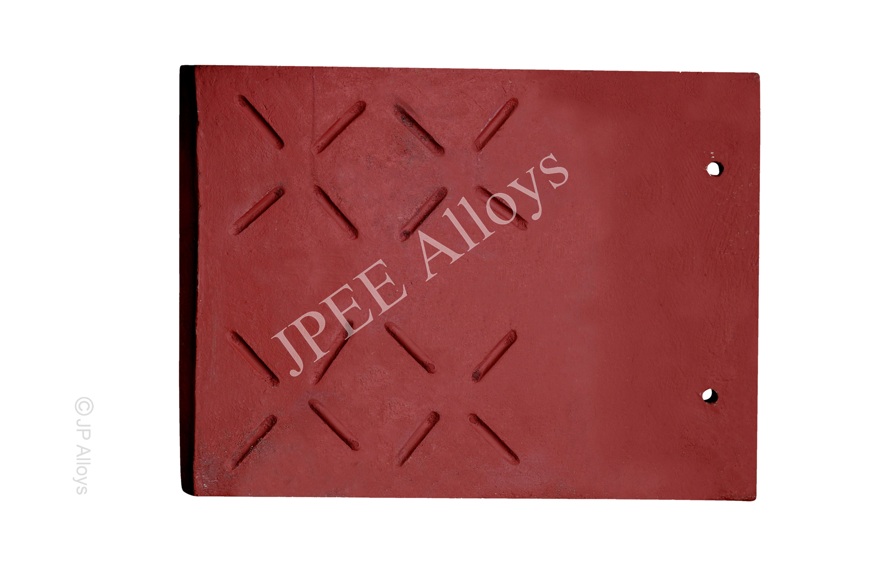 Sand Machine Spares - Cast Iron Blowbar , Rust Resistant Coating, Sturdy Design, Lightweight, Red Finish For Rock Crushing Machinery