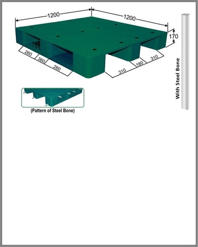 Black Injection Moulded Pallets