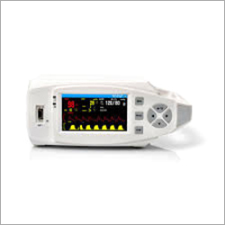 Portable Pulse Oximeter - Plastic Construction, 100mm x 60mm x 30mm Size | Lightweight, Energy Efficient, Color LCD Display