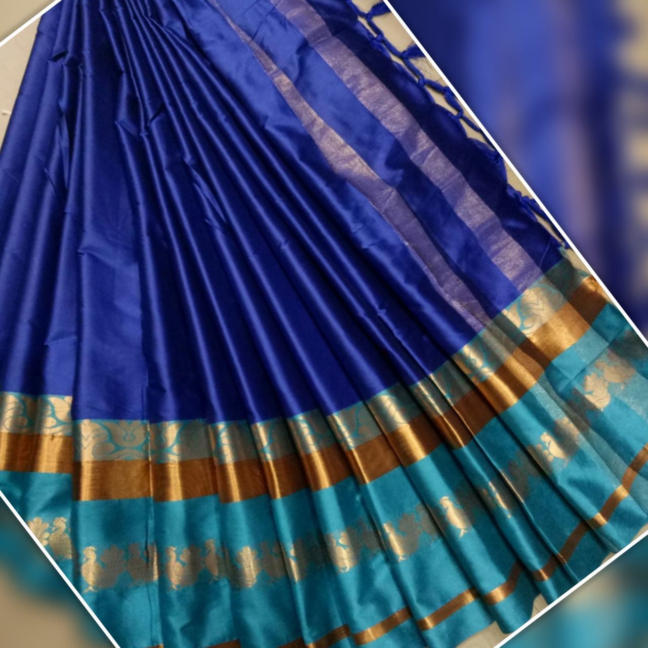 Cotton Silk Sarees - 5.5 Mtr Length, 0.8 Mtr Blouse | Multicolour Printed Fabric, Suitable For Rainy, Spring, Summer, Winter Seasons