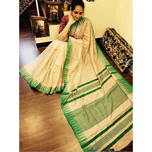 सिल्क तसर साड़ी