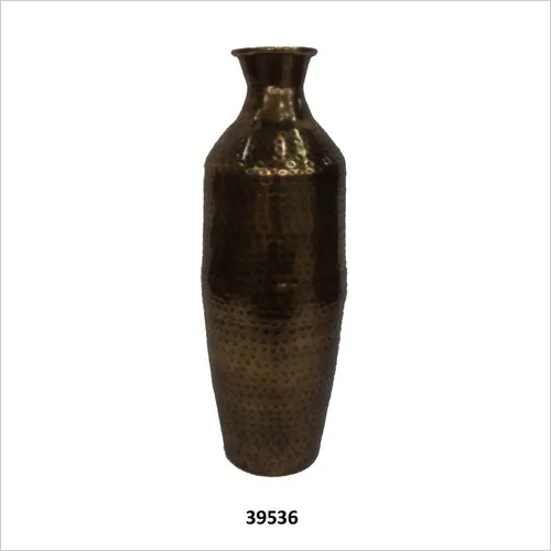 Dec Aluminium Flower Vase - Color: Copper Color