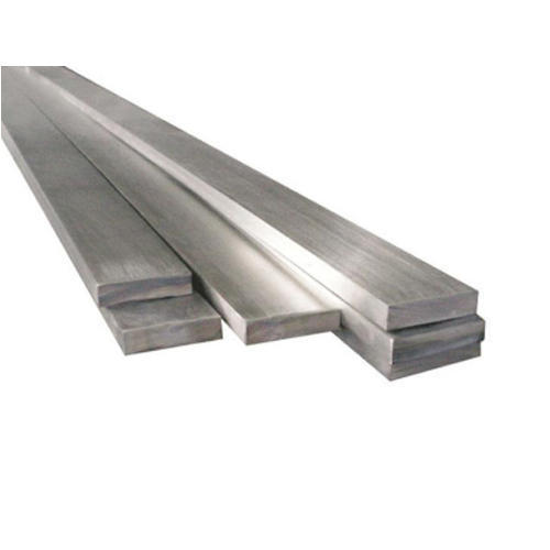 Stainless Steel Flat Bar - Polished Finish | Silver Color, Versatile Shape for Various Applications