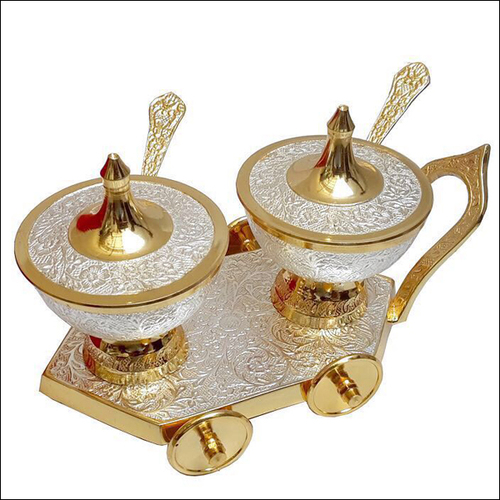 Generic Brass Trolley Set