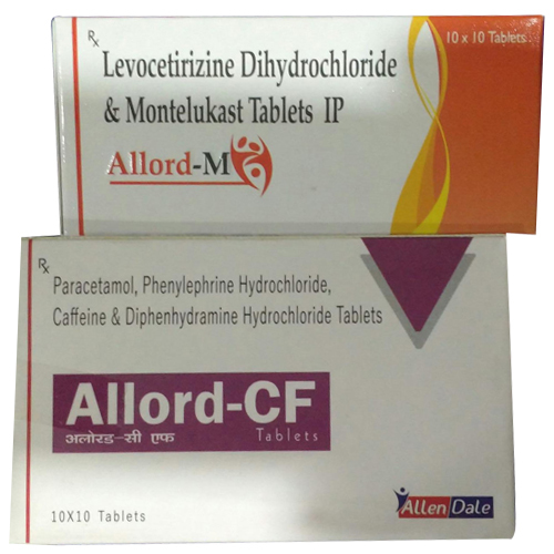 लेवोसेटिरिज़िन डाइहाइड्रोक्लोराइड और मॉन्टेलुकास्ट टैबलेट आईपी
