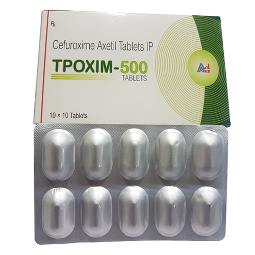 Cefuroxime Axetil Tablets Ip - 10x10 Tablets, 98% Purity For Bacterial Infections Treatment, Ideal For Adults And Women