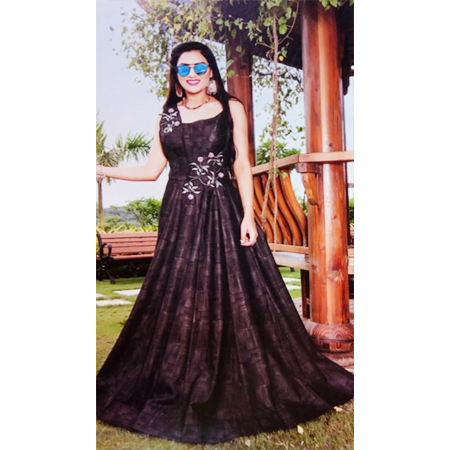 No Fade Ladies Brown Gown
