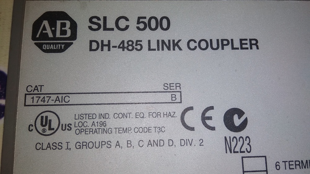 Allen Bradley Cpu Module