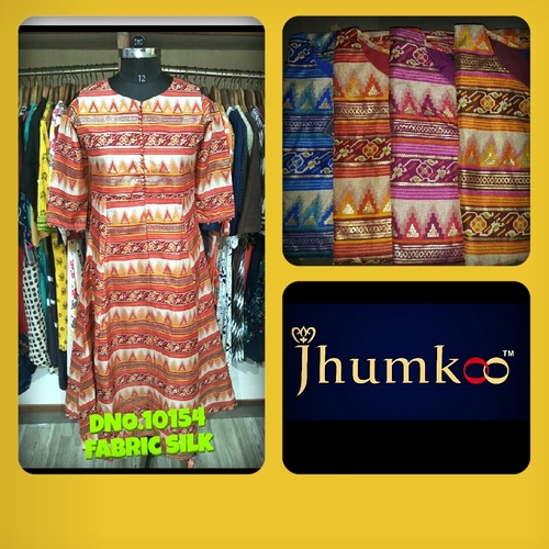 सिल्क कुर्तियों