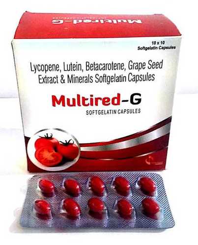 Multired G Softgeltin Capsules Health Supplements