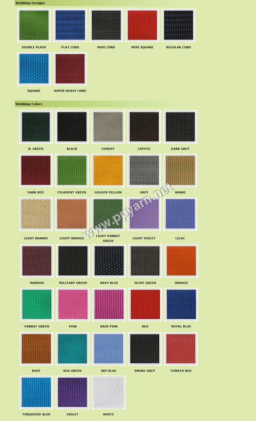 बुना हुआ वेबबिंग