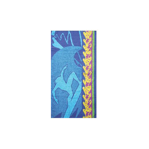 Jacquard Beach Towels - 100% Cotton, 27x54" To 40x60" Sizes | Multicolor, Soft, Highly Absorbent, Durable, Easy To Wash