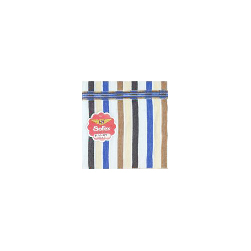Printed Face Towel - 100% Cotton 12x15 Inches Blue | Versatile Use For Home Hotels Offices And Travel With Stylish Printed Design