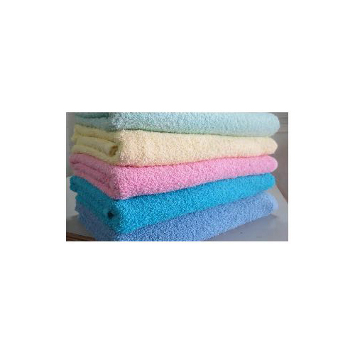 Colored Plain Dyed Towels - 100% Cotton, 12x12'' To 40x60'' Sizes, Multicolor, 250gsm To 1000gsm Weight, Plain Dyed Style, Jacquard Pattern