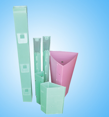 Transparent Corrugated Plastic Vine Guard