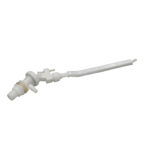 PVC Flushing Cistern Cock - Rectangular Wall Mounted | Lightweight PVC, Galvanized Surface Finishing