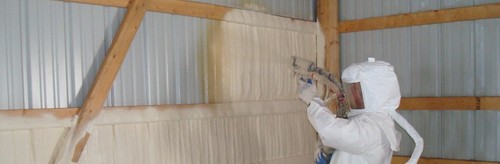 PU spray foam insulation