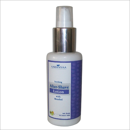 शेव के बाद सुखदायक लोशन