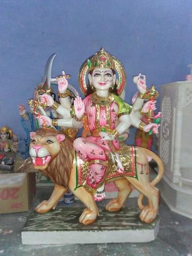 दुर्गा माँ संगमरमर मूर्ति