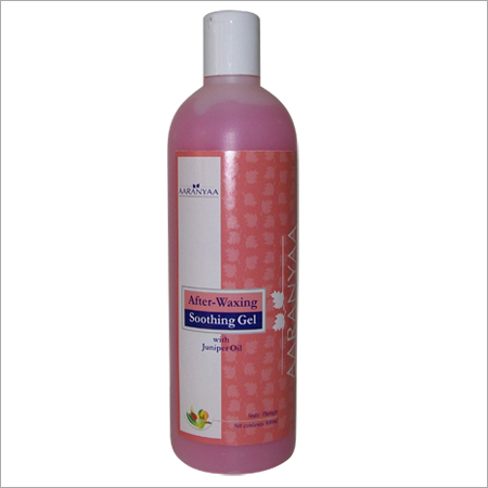 वैक्सिंग के बाद सुखदायक जेल