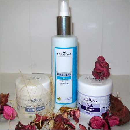 बॉडी बटर, लोशन, क्यूटिकल क्रीम