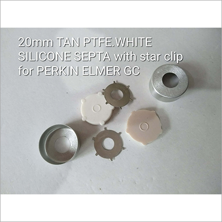 पीपी 20 एमएम टैन पीटीएफ व्हाइट सिलिकॉन सेप्टा