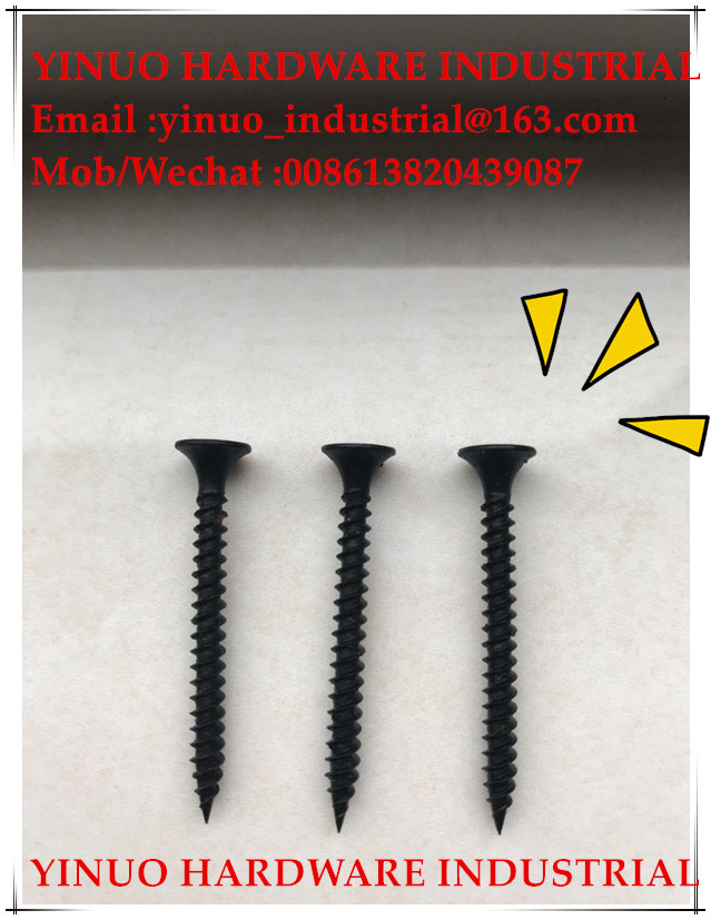 Plated Black Phosphate Drywall Screw