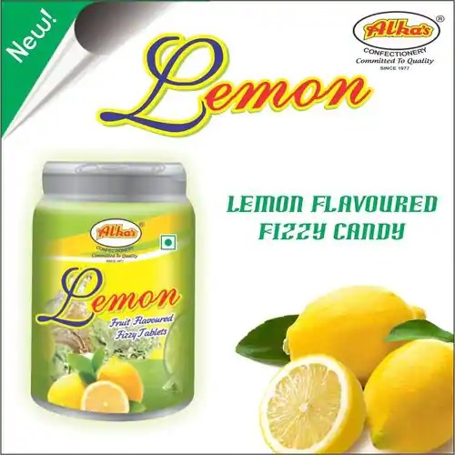 Lemon Fizzy Candy