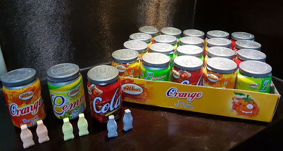Lemon Fizzy Candy