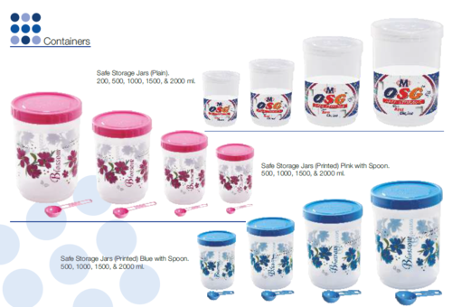 सुरक्षित भंडारण जार