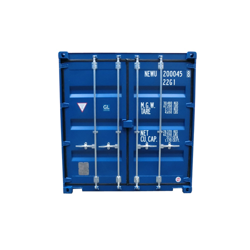 20 ft Dry Container - Maximum Payload 68,890 lbs, Dimensions 20' x 8' x 8'6", Heavy-Duty Lashing System 