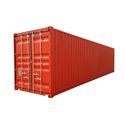 Shipping Container - Steel, 40ft Dimensions, 3,800 kg Weight | Watertight, Double Door, Twist Lock Mechanism, Top Ventilation