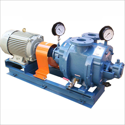 Dry Vacuum Pumps - Stainless Steel, Blue | Diesel Power, Medium Pressure, Industrial Usage