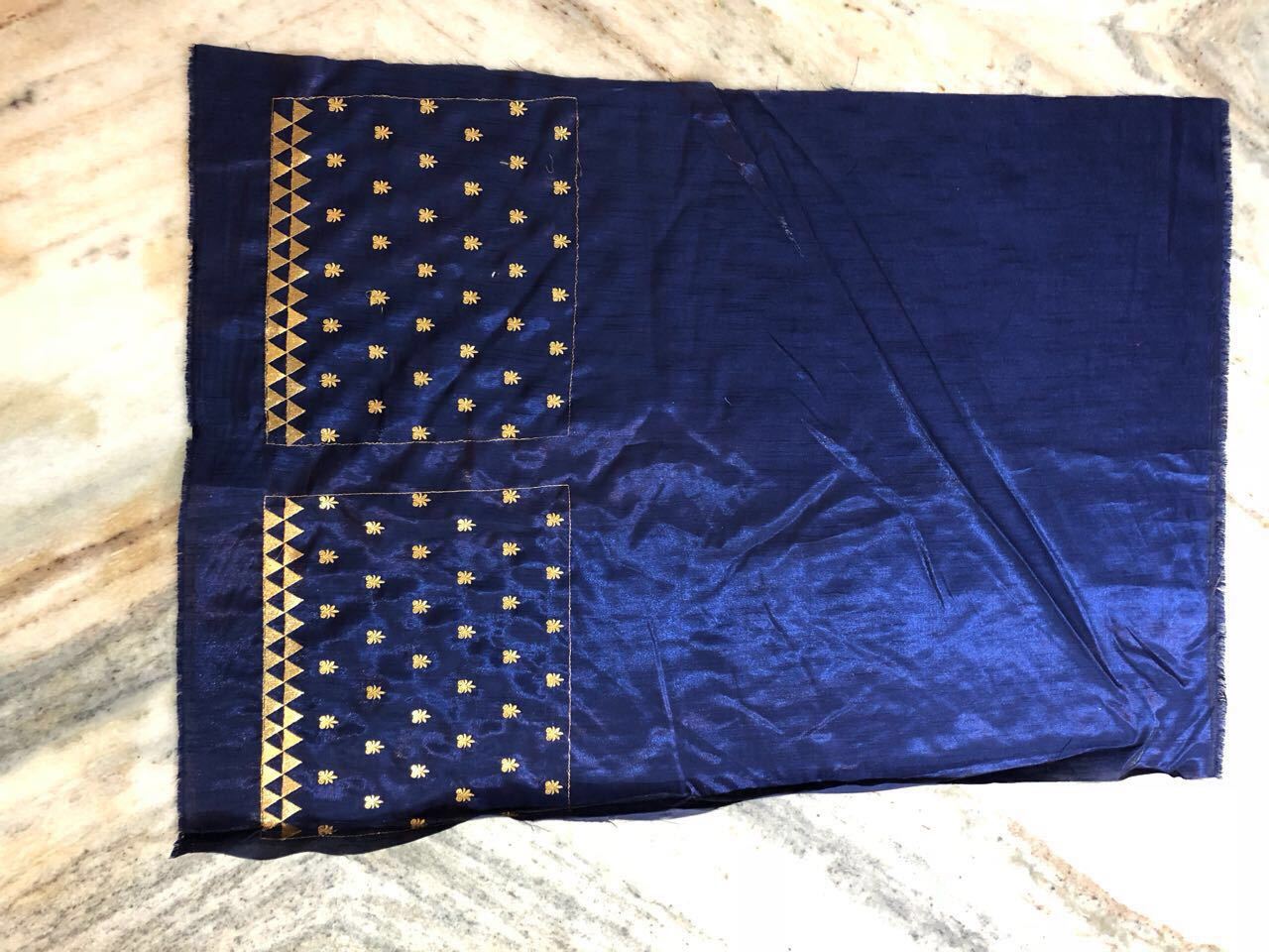 Black Gujarti Banarasi Lehenga Choli