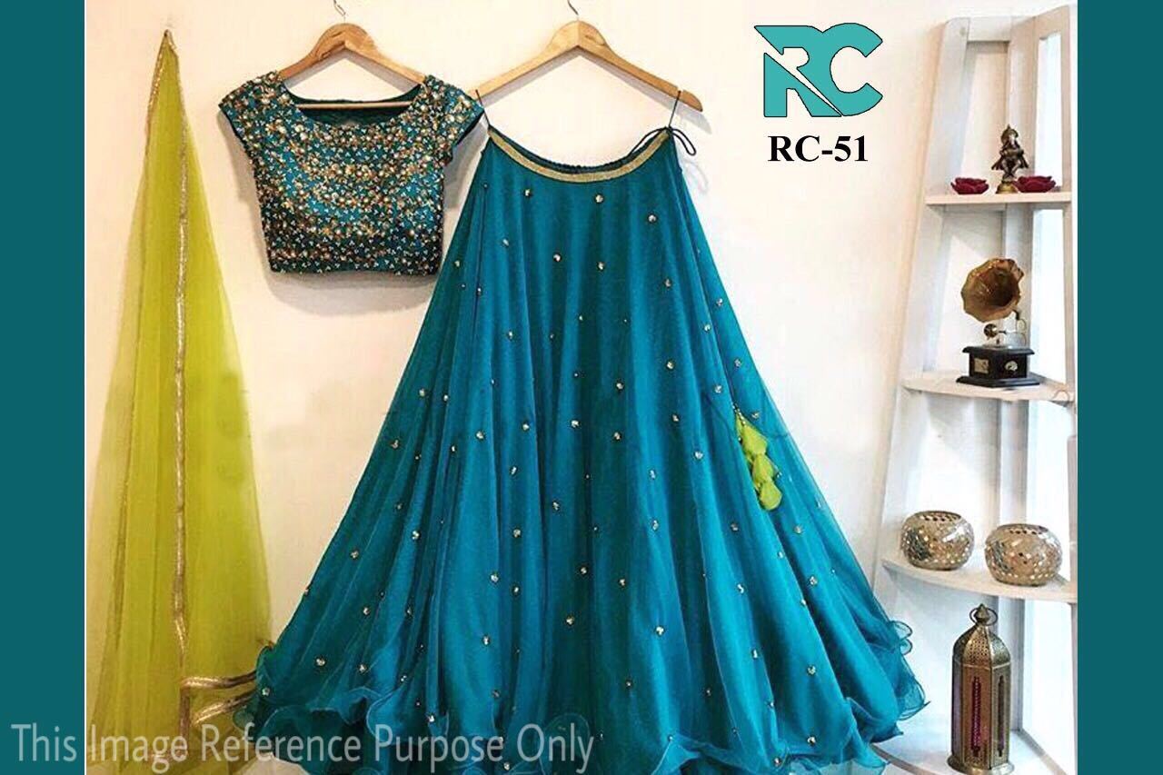 Blue Latest Arrival Designer Lehenga Choli
