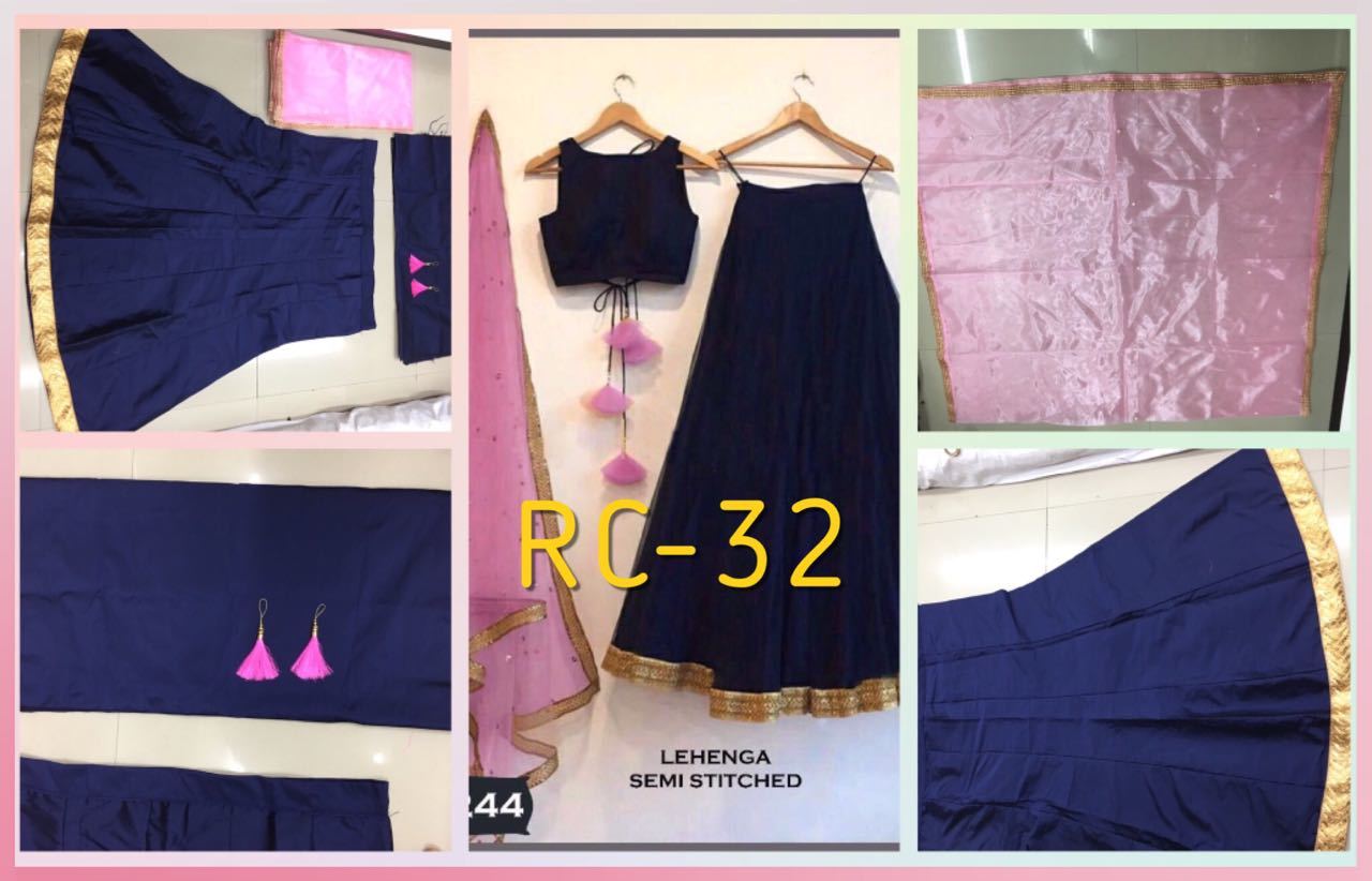 Black Low Rate Lehenga Choli