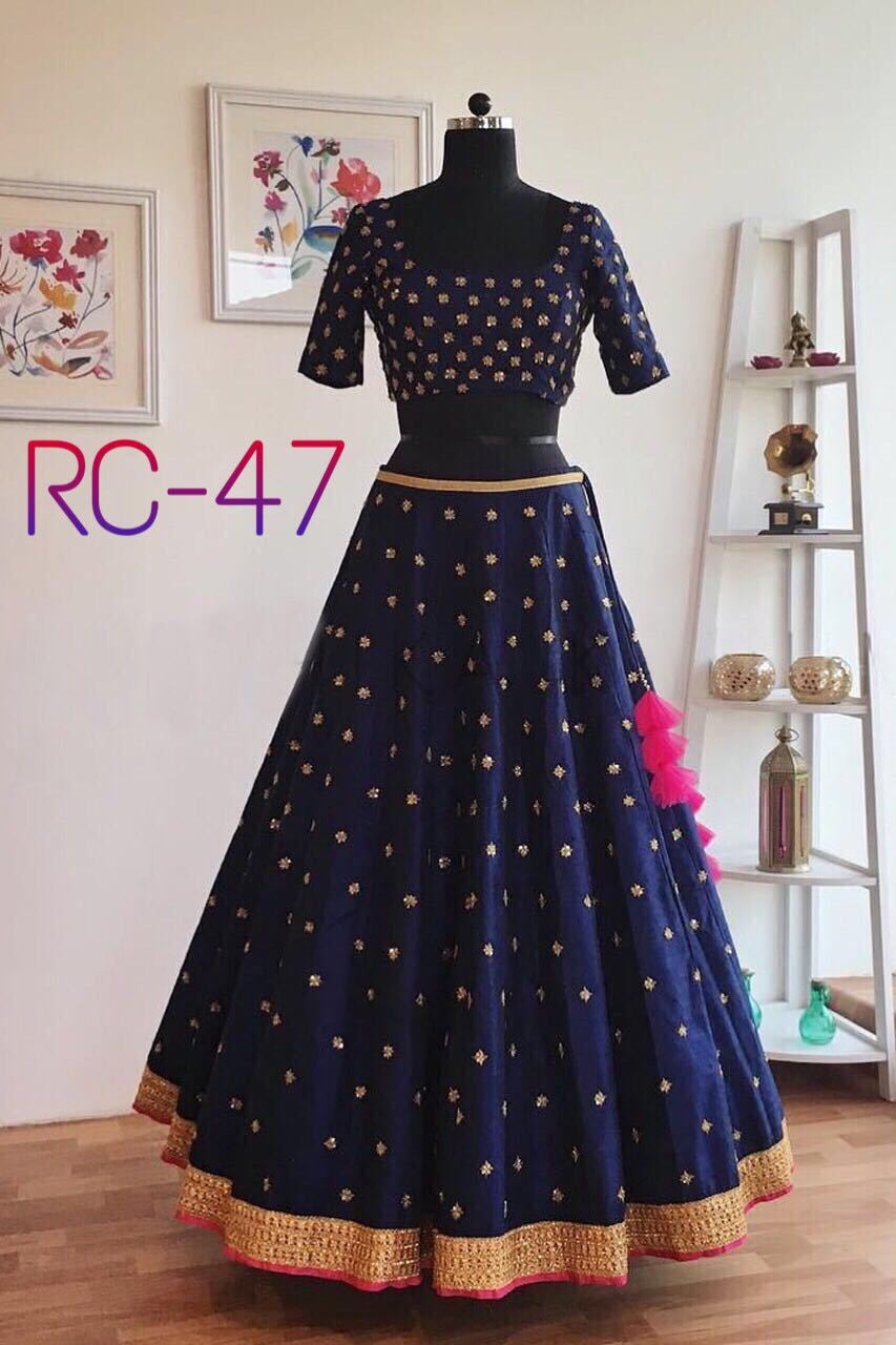 Black Festive Wear Lehenga Choli