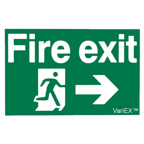 Fire Exit Signage Board